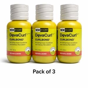 DevaCurl CurlBond Re-Coiling Conditioner Trio - Yellow